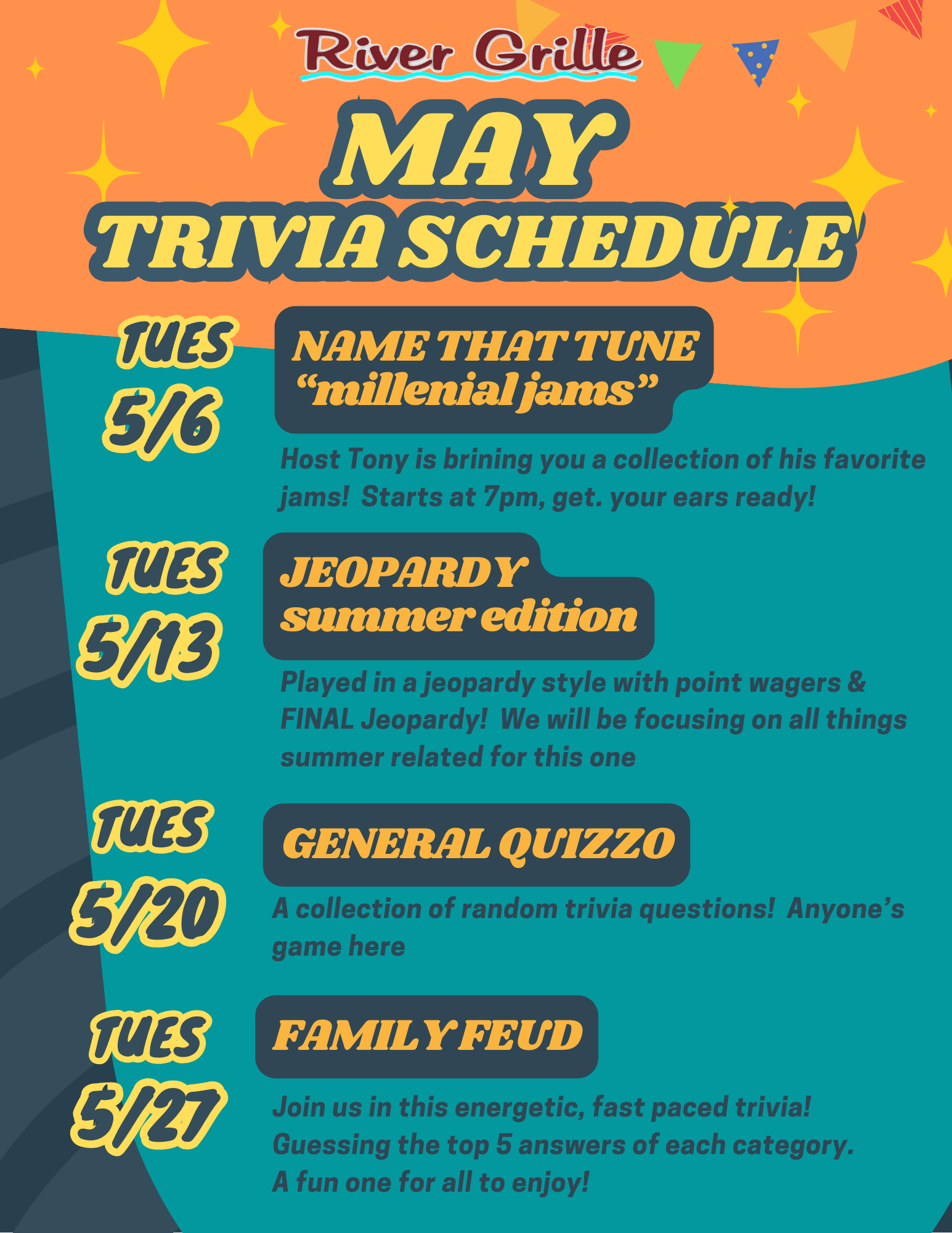 upcoming trivia