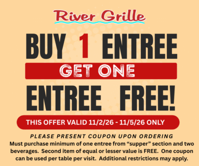 BOGO ENTREE